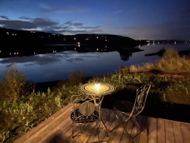 Hyttelaven Pa Furuholmen Sarpsborg Esterno foto