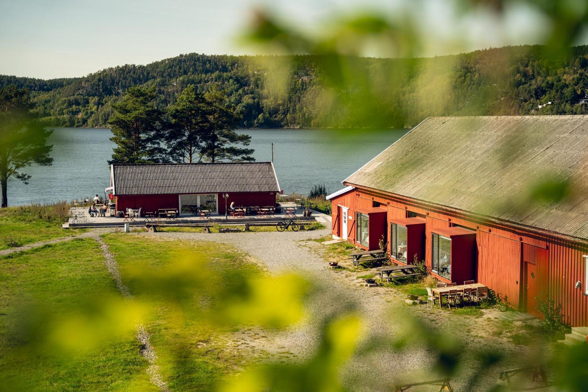 Hyttelaven Pa Furuholmen Sarpsborg Esterno foto